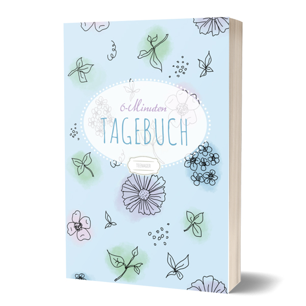 6 minuten tagebuch teenager blau