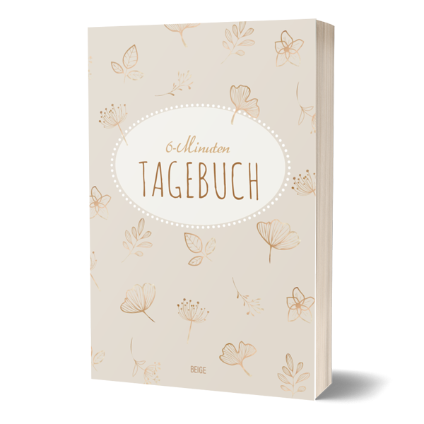 6 minuten tagebuch beige