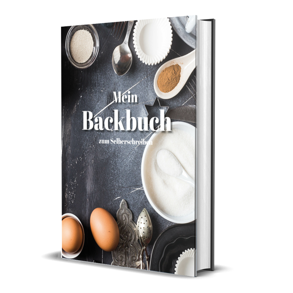 backbuch zum selberschreiben