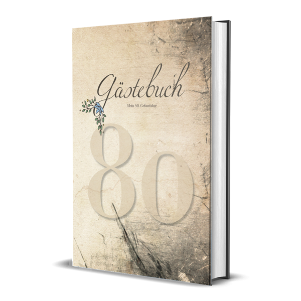 gästebuch 80. geburtstag